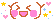 unicode blushing emoticon with hearts